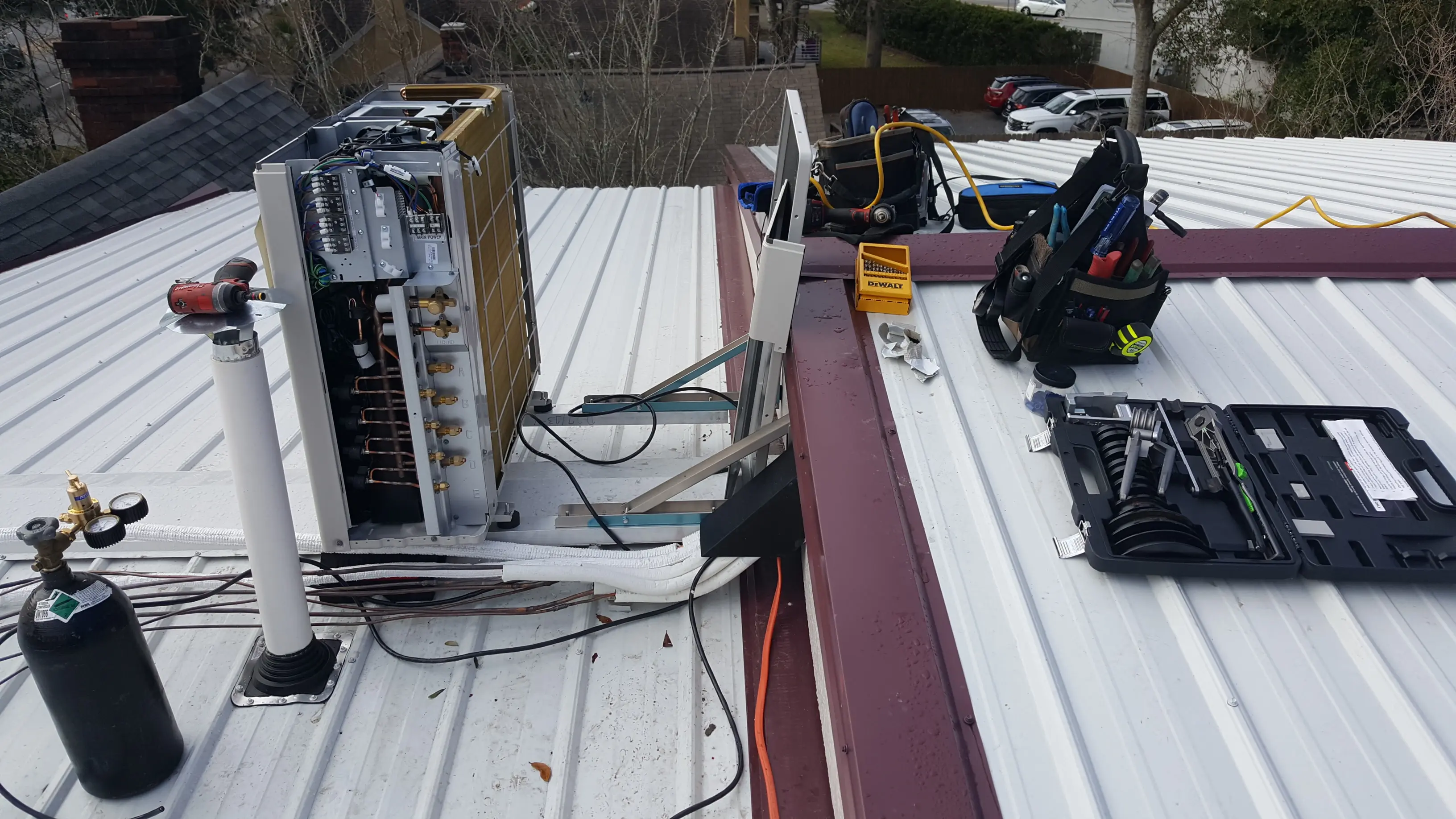 HVAC Professional at Work